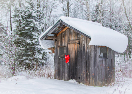 Christmas Card-Christmas Hut