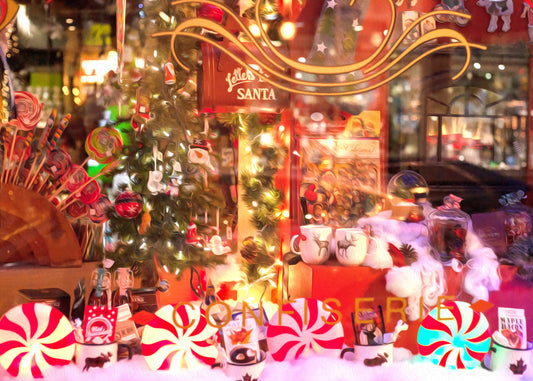 Christmas card-Christmas market
